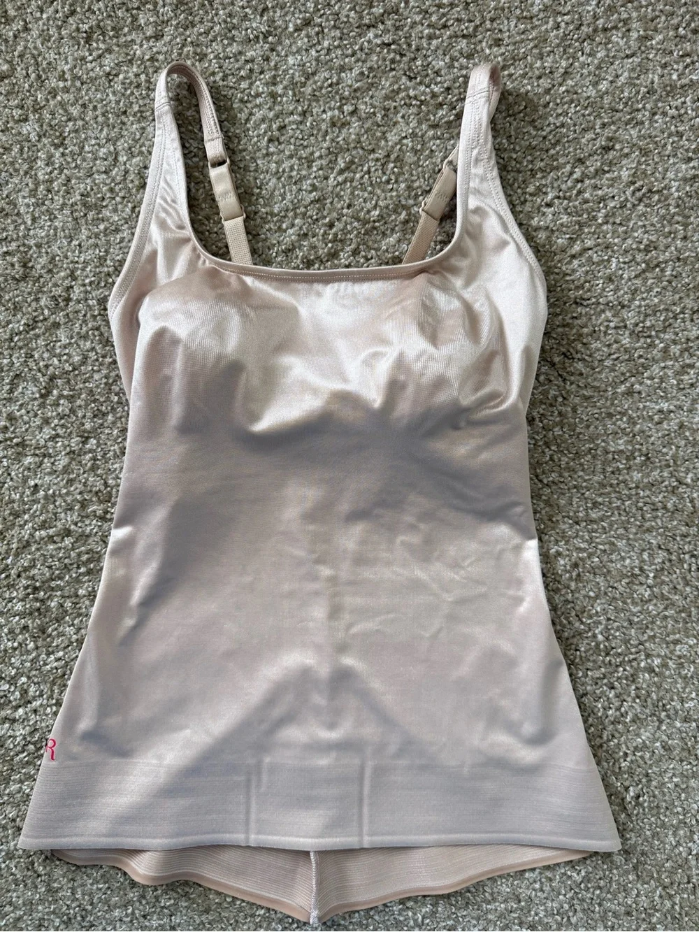 Ruby Ribbon Seamless Shaping Cami in Light Blush